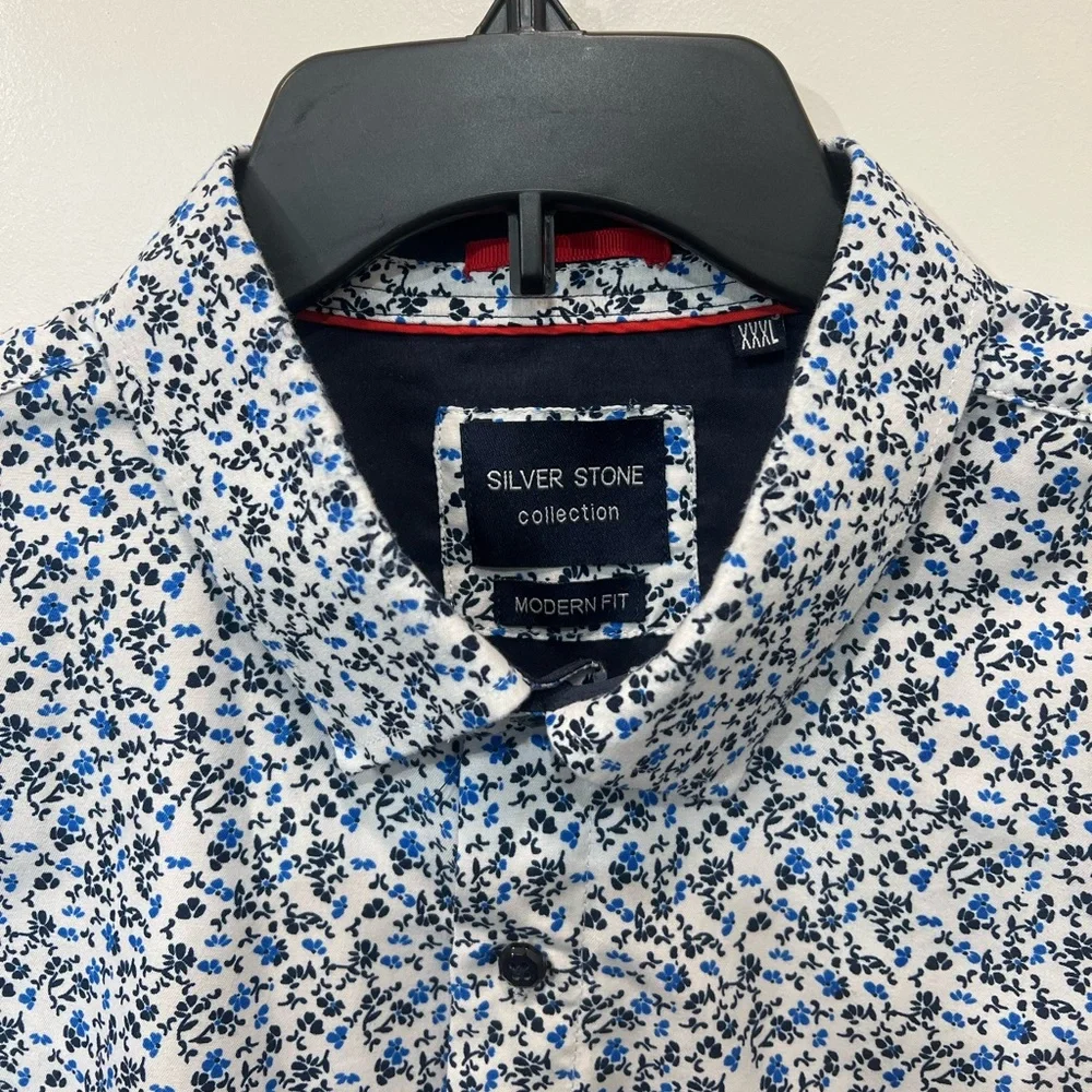 Silver Stone Collection Modern Fit Dress Shirt - Picture 5 of 5